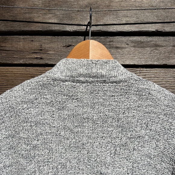 Madewell marled grey cardigan w/pockets - Size L - Picture 5 of 7